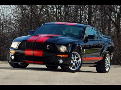 2007-Ford-Shelby-GT500-Red-Stripe-Appearance-Package-Black-Front-Angle-1024x768